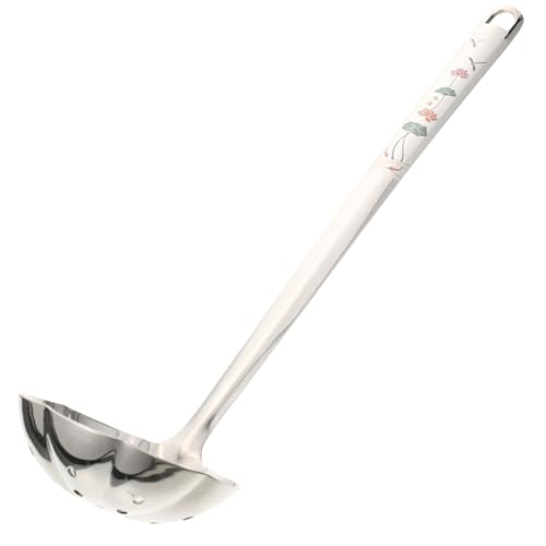 TOPPERFUN Servierlöffel aus Edelstahl Großer Küchenlöffel mit Langem Griff Hitzebeständig und Rostfrei Vielseitig für Suppen Kochen und Servieren für Haushalt und Gastronomie TOPPERFUN Servierlöffel aus Edelstahl Großer Küchenlöffel mit Langem Griff Hitzebeständig und Rostfrei Vielseitig für Suppen Kochen und Servieren für Haushalt und Gastronomie von TOPPERFUN