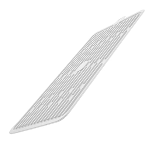 TOPPERFUN Silikon Abtropfmatte Küche Wasserabsorbierende Hitzebeständige Drying Mat für Geschirr Tassen Obst Vielseitige Küchenunterlage Leicht zu Reinigen Rutschfest Weiß TOPPERFUN Silikon Abtropfmatte Küche Wasserabsorbierende Hitzebeständige Drying Mat für Geschirr Tassen Obst Vielseitige Küchenunterlage Leicht zu Reinigen Rutschfest Weiß von TOPPERFUN