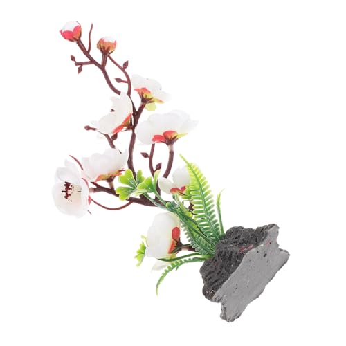 TOPPERFUN Simulation Blume Tellerdekoration Japanische Sashimi Plattendeko Kreative Essensverzierung Heimische Ornament mit Schwarzem Grund und Weißer Pflaumenblüte TOPPERFUN Simulation Blume Tellerdekoration Japanische Sashimi Plattendeko Kreative Essensverzierung Heimische Ornament mit Schwarzem Grund und Weißer Pflaumenblüte von TOPPERFUN