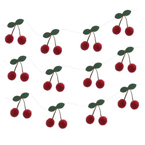 TOPPERFUN Simulierte Wachsbeeren Künstliche Fruchtdekoration für DIY Projekte für Wohnzimmer Schlafzimmer Babyparty und Weihnachtsdeko Lebensechte Fotorequisiten Langlebig von TOPPERFUN