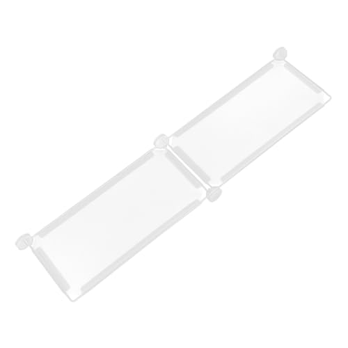 TOPPERFUN Spielzeugblocker Unter Der Couch Bettblocker Für Unter Dem Bett Haustierblocker Unter Dem Bett Bettblocker Für Haustiere Bett Stoßfänger Couchbarrieren Für Hunde Plastik Weiß TOPPERFUN Spielzeugblocker Unter Der Couch Bettblocker Für Unter Dem Bett Haustierblocker Unter Dem Bett Bettblocker Für Haustiere Bett Stoßfänger Couchbarrieren Für Hunde Plastik Weiß von TOPPERFUN