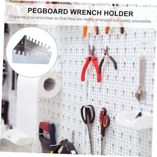 TOPPERFUN Stabiler Stahl Pegboard Werkzeughalter Wrench Organizer für Garage Werkstatt Wandmontage Rostfrei Hohe Tragkraft Einfache Installation Langlebiges Metall Regal zur TOPPERFUN Stabiler Stahl Pegboard Werkzeughalter Wrench Organizer für Garage Werkstatt Wandmontage Rostfrei Hohe Tragkraft Einfache Installation Langlebiges Metall Regal zur von TOPPERFUN