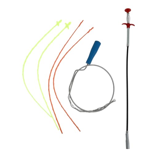 TOPPERFUN Teiliges Drainage reinigungsset Langlebige Haarentferner sticks aus Hochwertigem Material Wiederverwendbar Einfaches Rohrreinigungswerkzeug für Küche Bad und Verstopfte Abflüsse von TOPPERFUN