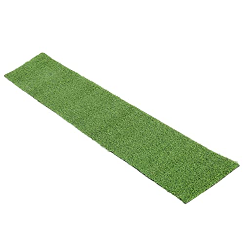 TOPPERFUN Tischfahne aus Kunstrasen Beige Urlaub Tischläufer Material Blau moderner Tischläufer Tischdekoration für Party Partytischdekoration Grasstreifen Sport Green von TOPPERFUN
