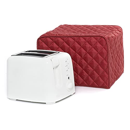 TOPPERFUN Toaster Abdeckung für Zwei Scheiben Toaster Rote Staubschutzhaube aus Polyester Baumwoll Mischung Passend für Standard Küchengeräte Schützend gegen Fingerabdrücke und Flecken TOPPERFUN Toaster Abdeckung für Zwei Scheiben Toaster Rote Staubschutzhaube aus Polyester Baumwoll Mischung Passend für Standard Küchengeräte Schützend gegen Fingerabdrücke und Flecken von TOPPERFUN