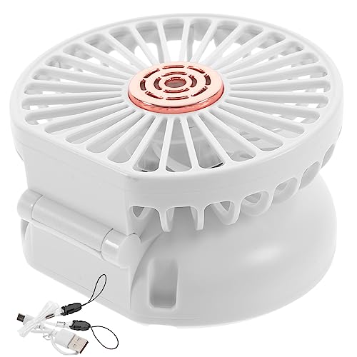 TOPPERFUN Tragbarer Aromatherapie -Fan groß kleiner Taschenventilator wiederaufladbar Luft Tragbarer Reiseventilator Klappbarer Tischventilator Faltfächer für Frauen Abs Weiß TOPPERFUN Tragbarer Aromatherapie -Fan groß kleiner Taschenventilator wiederaufladbar Luft Tragbarer Reiseventilator Klappbarer Tischventilator Faltfächer für Frauen Abs Weiß von TOPPERFUN