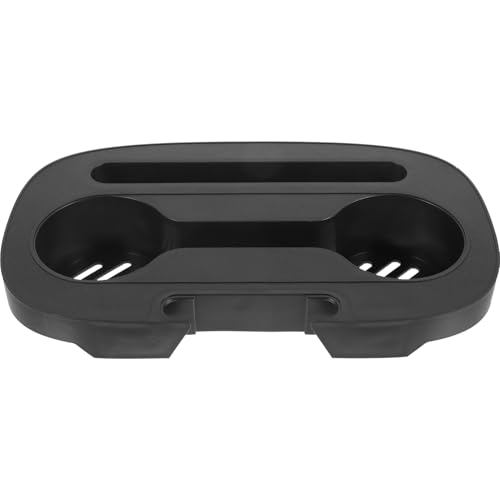 TOPPERFUN Tragbarer Getränkehalter für Liegestühle Stabiler Snack Serviertablett für Strand Camping und Garten Passend für Stühle Wetterfest und Pflegeleicht von TOPPERFUN