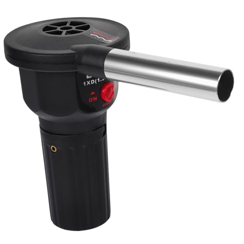 TOPPERFUN Tragbares Bbq Luftgebläse Grillgebläse Für Schnelles Feueranzünden Ergonomischer Griff Für Outdoor Camping Und Picknick von TOPPERFUN