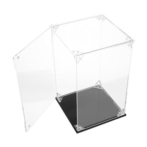 TOPPERFUN Klarer Vitrinen Display Case Für Actionfiguren Und Zusammenbaubar Magnetische Schließe Transparent Staubdicht Schutz Präsentation Von Sammlerstücken von TOPPERFUN