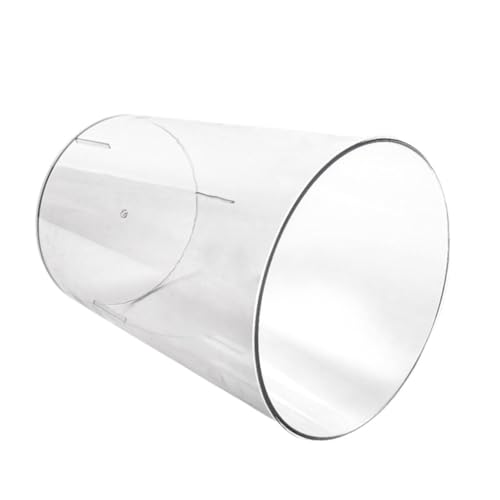 TOPPERFUN Transparente für Schlafzimmer Moderner Abfallbehälter aus Pet für Haushalt und Büro Geruchsneutral und Praktisch für Mülltrennung und Recycling von TOPPERFUN
