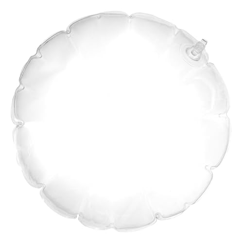 TOPPERFUN Transparenter Aufblasbarer Kissen Einsatz Rund Campingkissen aus PVC Atmungsaktiv Tragbar Leicht für Outdoor Reise Reisebegleiter Ergonomisch Gestaltet TOPPERFUN Transparenter Aufblasbarer Kissen Einsatz Rund Campingkissen aus PVC Atmungsaktiv Tragbar Leicht für Outdoor Reise Reisebegleiter Ergonomisch Gestaltet von TOPPERFUN