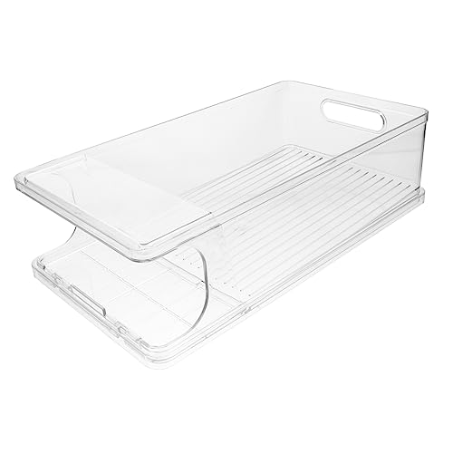 TOPPERFUN Stapelbarer Getränkespender Für Kühlschrank Praktischer Organizer Für Dosen Und Flaschen Transparentes Design Für Küche Büro Und Vielseitig Einsetzbar TOPPERFUN Stapelbarer Getränkespender Für Kühlschrank Praktischer Organizer Für Dosen Und Flaschen Transparentes Design Für Küche Büro Und Vielseitig Einsetzbar von TOPPERFUN