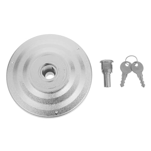 TOPPERFUN Vending Machine Ersatzdeckel mit Schlüssel Robuster Kunststoff-gummiballspender Verschluss Passend für Süßigkeitenautomaten Sicherer Schutz für Verkaufsstellen Silber TOPPERFUN Vending Machine Ersatzdeckel mit Schlüssel Robuster Kunststoff-gummiballspender Verschluss Passend für Süßigkeitenautomaten Sicherer Schutz für Verkaufsstellen Silber von TOPPERFUN