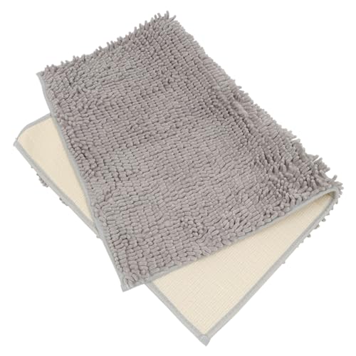 TOPPERFUN Verdickte Dichte Chenille Fußmatte Saugfähig rutschfest mit TPR Gummiboden Komfortable Badezimmer und Kücheneingangsmatte Sanft und Flauschig Schützend für Böden TOPPERFUN Verdickte Dichte Chenille Fußmatte Saugfähig rutschfest mit TPR Gummiboden Komfortable Badezimmer und Kücheneingangsmatte Sanft und Flauschig Schützend für Böden von TOPPERFUN
