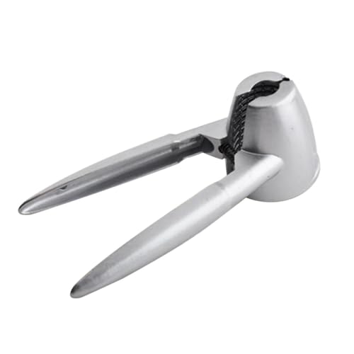 TOPPERFUN Walnusszange aus Aluminium mit Ergonomischem Griff Praktischer Nussöffner für Walnüsse und Haselnüsse Robustes Biegfestes Walnusswerkzeug Einfach zu Bedienen und Reinigen für von TOPPERFUN