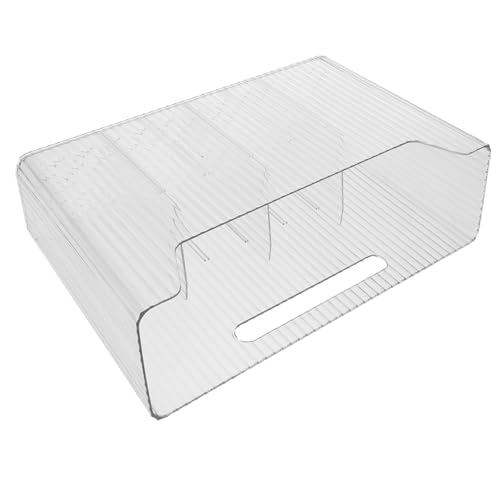 TOPPERFUN Wandmontierter Organizer für Küchenschränke und Badezimmer Selbstklebender Ablagekasten für Flaschen Haushaltsartikel und Platzsparende Aufbewahrungslösung für Zuhause und Büro von TOPPERFUN