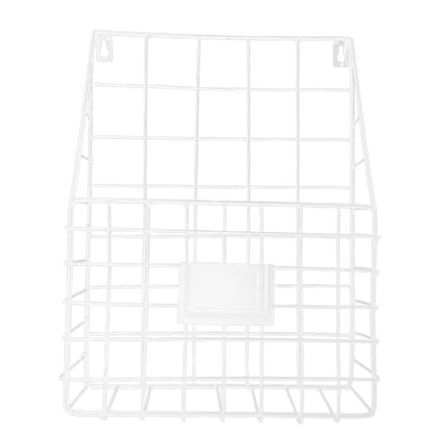 TOPPERFUN Wandregal Weiß Metall Hängend Magazinhalter Zeitungsständer Organizer Schmal Für Büro Wohnzimmer Zuhause TOPPERFUN Wandregal Weiß Metall Hängend Magazinhalter Zeitungsständer Organizer Schmal Für Büro Wohnzimmer Zuhause von TOPPERFUN