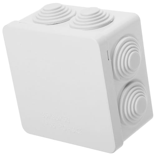 TOPPERFUN Wasserdichte Kunststoff Elektrobox mit Vorgebohrten Öffnungen Robuste Außenverteilerdose für Garten Gewächshaus Elektrische Anschluss Verteilerdose TOPPERFUN Wasserdichte Kunststoff Elektrobox mit Vorgebohrten Öffnungen Robuste Außenverteilerdose für Garten Gewächshaus Elektrische Anschluss Verteilerdose von TOPPERFUN