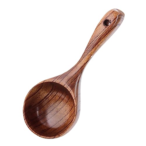 TOPPERFUN Wasserschöpfer aus Holz mit Ergonomischem Griff Multifunktionale Haushaltskelle für Garten zum Schöpfen und Gießen Robust und Langlebig Perfektes von TOPPERFUN