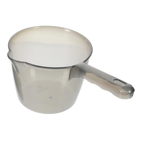 TOPPERFUN Wasserschöpflöffel aus Material Transparenter Griff Vielseitig Einsetzbare Schöpfkelle für Garten und Bad zum Befüllen von Futter oder Wasser von TOPPERFUN