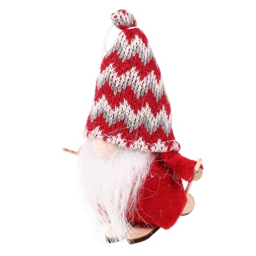 TOPPERFUN Weihnachtlicher mit Strickmütze Hängende Deko für Weihnachtsbaum Lustiger aus Hochwertigem Material für Tür Fenster und Garten Bringt Festliche Zuhause TOPPERFUN Weihnachtlicher mit Strickmütze Hängende Deko für Weihnachtsbaum Lustiger aus Hochwertigem Material für Tür Fenster und Garten Bringt Festliche Zuhause von TOPPERFUN