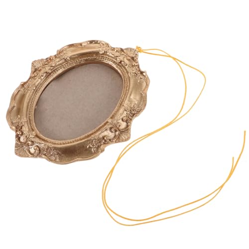 TOPPERFUN Weihnachtsbaum Hängender Bilderrahmen Vintage Mini Fotorahmen für Wanddeko Kreative Weihnachtsbaum Ornamente für Fotoanzeige und Festliche Dekoration Goldfarbe TOPPERFUN Weihnachtsbaum Hängender Bilderrahmen Vintage Mini Fotorahmen für Wanddeko Kreative Weihnachtsbaum Ornamente für Fotoanzeige und Festliche Dekoration Goldfarbe von TOPPERFUN