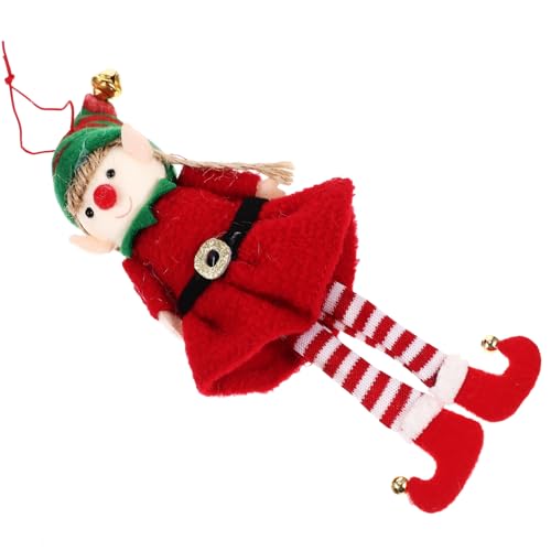 TOPPERFUN Weihnachtself Hängende Dekoration Weihnachtsbaum Ornamente für Festliche für Tisch Kaminsims Treppengeländer und TOPPERFUN Weihnachtself Hängende Dekoration Weihnachtsbaum Ornamente für Festliche für Tisch Kaminsims Treppengeländer und von TOPPERFUN