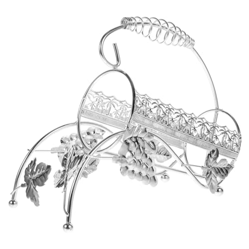 TOPPERFUN Weinregal aus Eleganter Flaschenhalter für Weinflaschen Weinaufbewahrungsregal für Partys und Zuhause Silberfarben TOPPERFUN Weinregal aus Eleganter Flaschenhalter für Weinflaschen Weinaufbewahrungsregal für Partys und Zuhause Silberfarben von TOPPERFUN