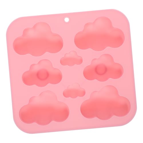 TOPPERFUN Wolkenförmige Silikonform für Kuchen Schokolade Süßigkeiten Backen Bpa frei Flexible Candy Mold für Professionelle DIY Tortendekoration und Kreative Backideen von TOPPERFUN