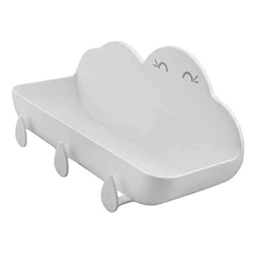 TOPPERFUN Wolkenförmiger Badezimmer Organizer Wandregal ohne Bohren Robuster Aufbewahrungshalter für Shampoo Zahnbürsten und Küchengewürze Kreative Heimzubehör Lösung Weiß TOPPERFUN Wolkenförmiger Badezimmer Organizer Wandregal ohne Bohren Robuster Aufbewahrungshalter für Shampoo Zahnbürsten und Küchengewürze Kreative Heimzubehör Lösung Weiß von TOPPERFUN