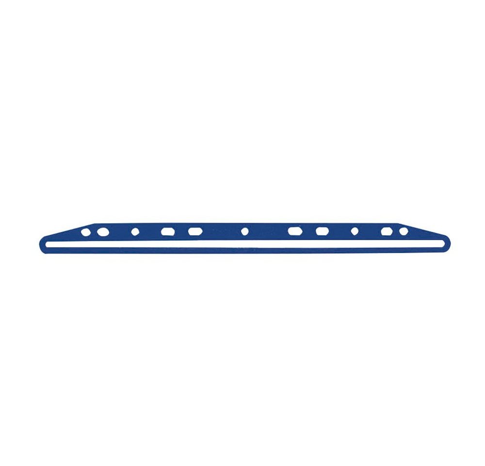 TOPPRINT Schubladenbox Top-Print 4030-25/04 Klemmschienen mit Abheftleiste blau von TOPPRINT