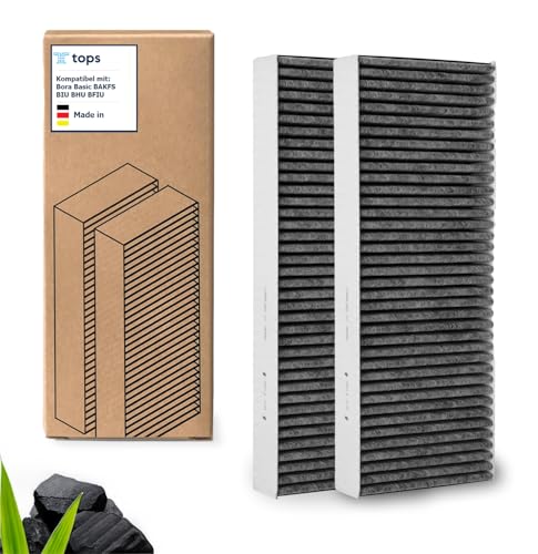 Tops® Aktivkohlefilter für Bora Basic | Hochwertiger Ersatzset für Bora Basic Aktivkohlefilter (2 Stück) von TOPS