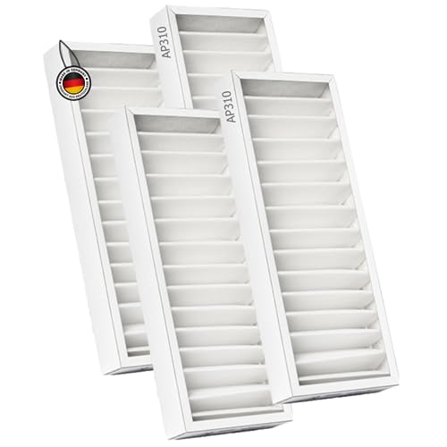 Tops Filter Für Pluggit AP310 | 4x Pluggit Filter G4 | Pluggit Filter AP310 | Ersetzt Original Pluggit APFG4-310 | KWL Lüftungsanlage | Filter | 4x G4 Filter 159x412x46 mm von TOPS