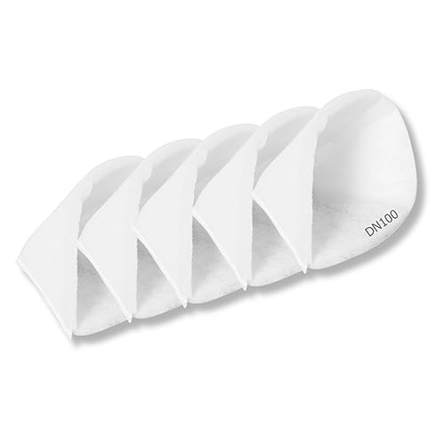 Tops Kegelfilter DN 100 | 5x Kegelfilter G4 | Filter Lüftungsanlage | Kegelfilter Lüftungsanlage | Kegelfilter DN 100 G4 | Filtervlies Lüftung | Kegelfilter Abluft | Filtermatte G4 | Ø100x200mm von TOPS