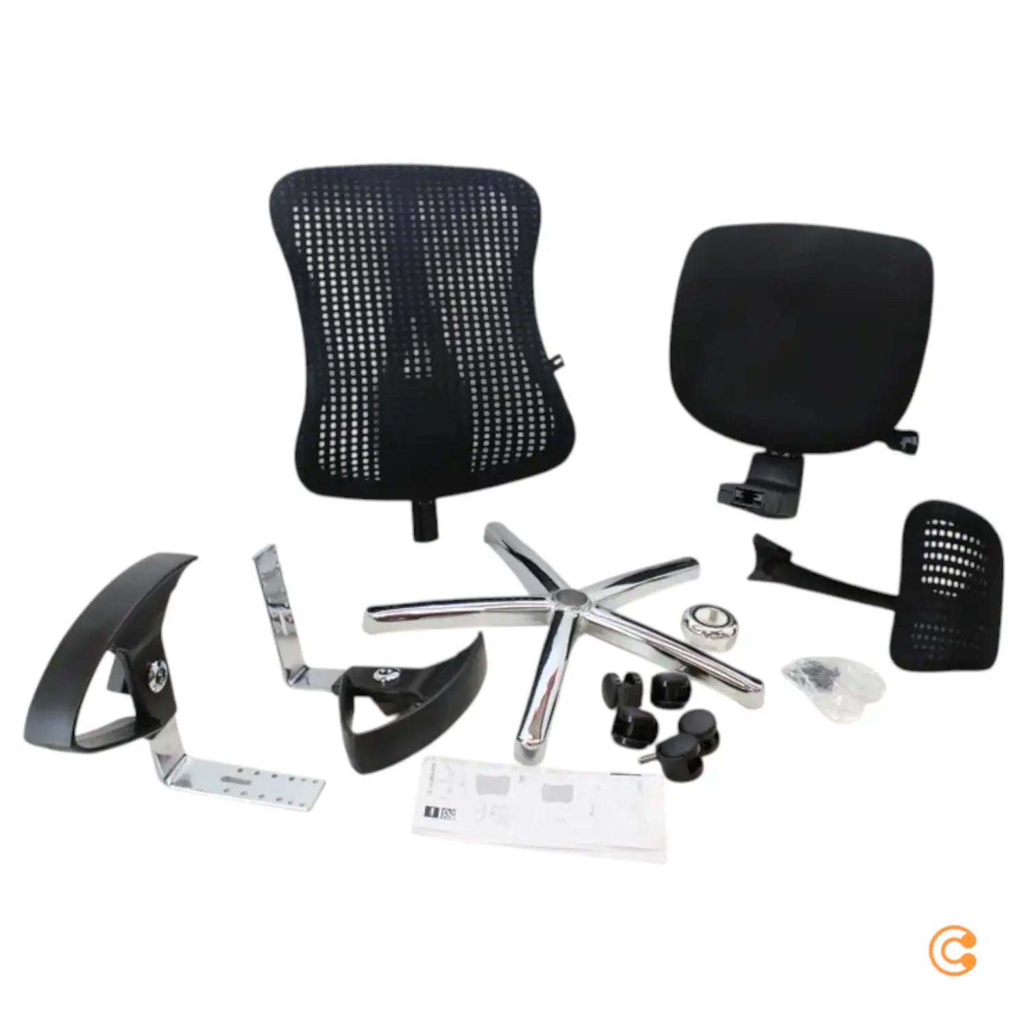 B-Ware Hjh Solution Deluxe Head Al.U2 Profi Bürostuhl Schreibtischstuhl Siehe Text/Foto von TOPSTAR