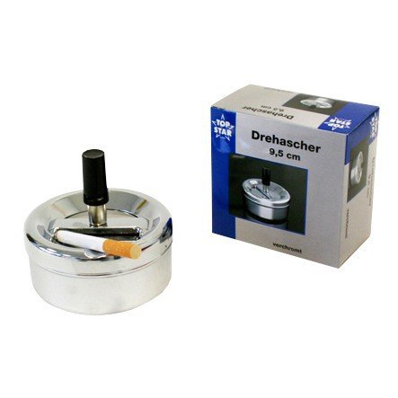 TOP STAR - Drehascher 9,5 cm verchromt im Geschenkkarton von TOPSTAR