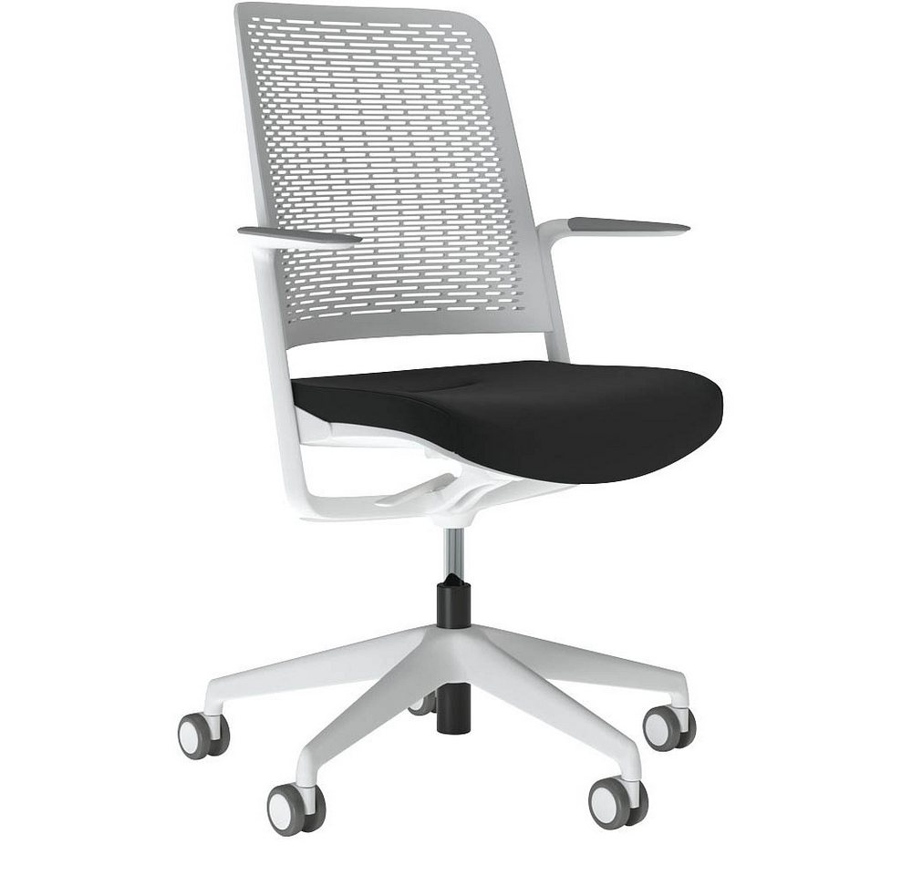 TOPSTAR Bürostuhl 1 Stuhl Bürostuhl WITHME - schwarz/grau von TOPSTAR