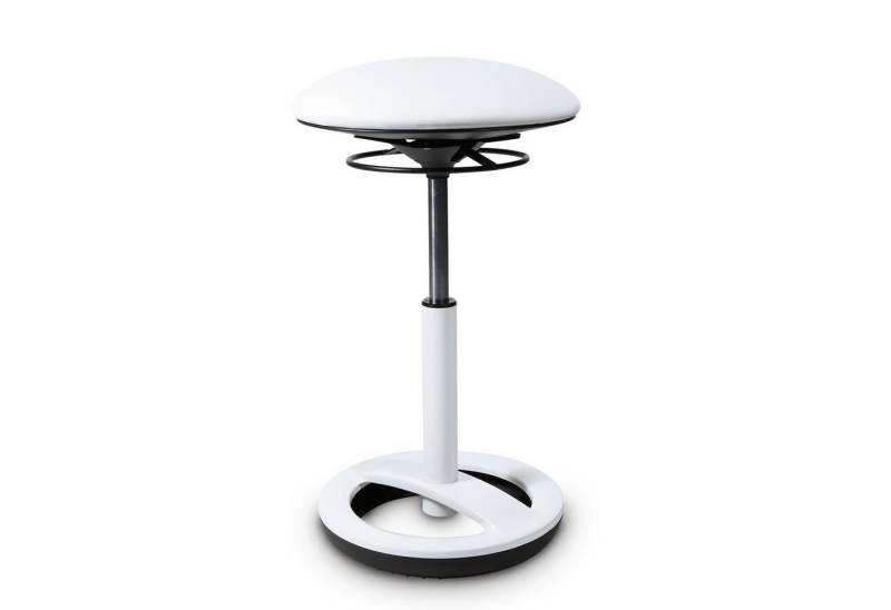 TOPSTAR Bürostuhl Hocker SITNESS MEDICAL40 SKH4000D27 Alu weiß Bezug weiß von TOPSTAR