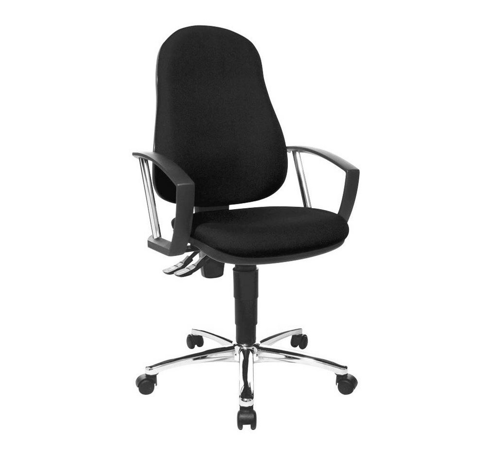 TOPSTAR Bürostuhl Topstar 8169A Bürodrehstuhl Point 60 mit Armlehne - schwarz von TOPSTAR