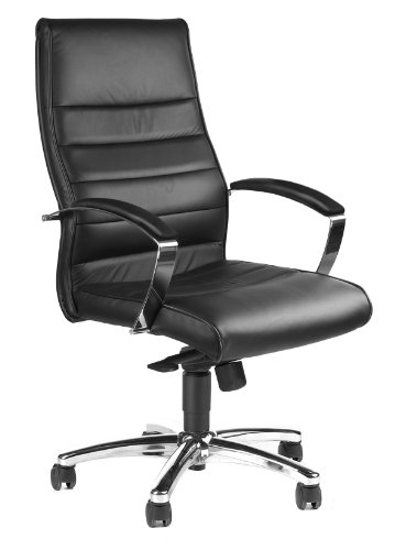 Topstar Bürostuhl Designer-Luxus-Chefsessel TD Luxe 10 Leder schwarz von TOPSTAR