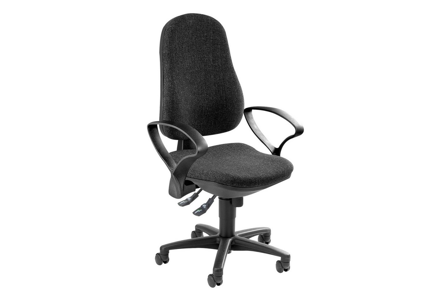 TOPSTAR Drehstuhl Bürodrehstuhl Support SY 8550SG22 max. 120kg anthrazit von TOPSTAR