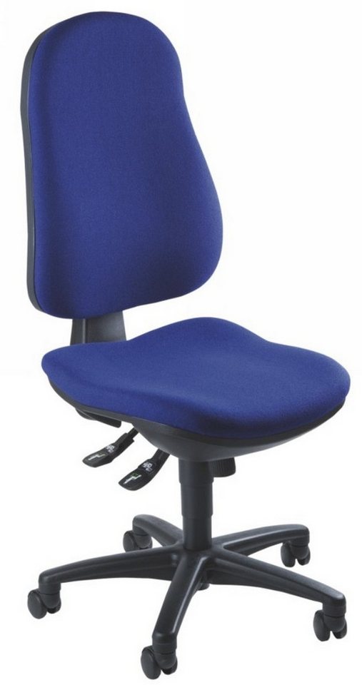 TOPSTAR Drehstuhl Bürodrehstuhl Support SY dunkelblau ohne Armlehnen TOPSTAR Drehstuhl Bürodrehstuhl Support SY dunkelblau ohne Armlehnen von TOPSTAR
