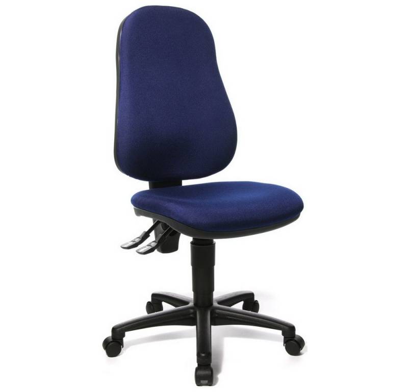 TOPSTAR Drehstuhl Home Office Bürostuhl POINT 60 Stoff (1 St), Schreibtischsessel, Drehbarer Schreibtischstuhl von TOPSTAR