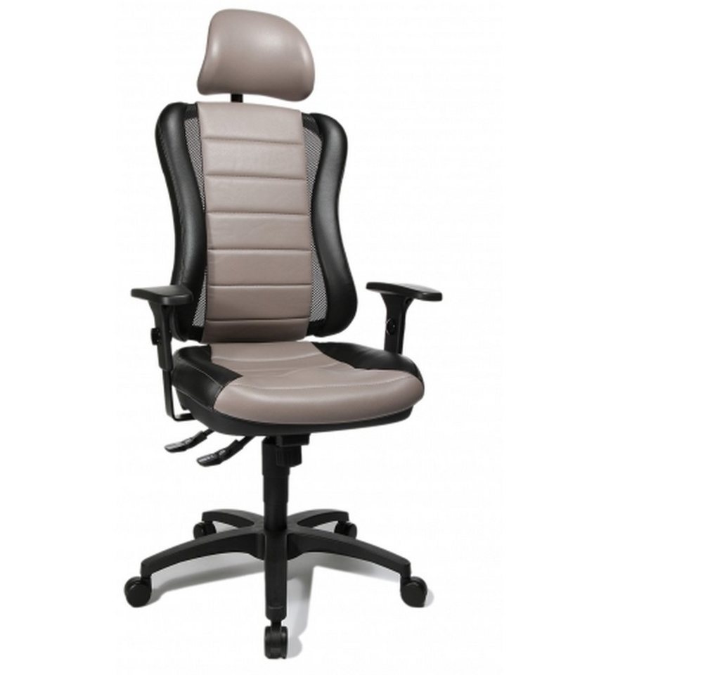 TOPSTAR Drehstuhl Profi Bürostuhl HEAD POINT RS Stoff mit Armlehnen (1 St), Ergonomischer Chefsessel, Schreibtischstuhl höhenverstellbar von TOPSTAR