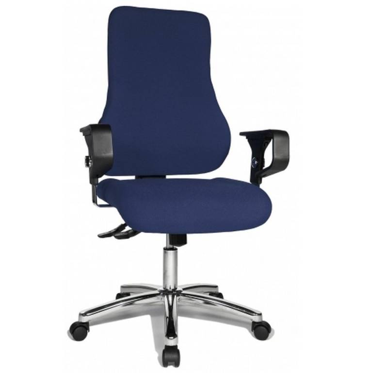 TOPSTAR Drehstuhl Profi Bürostuhl MELBOURNE AL X3 Stoff (1 St), Ergonomischer Chefsessel, Schreibtischstuhl höhenverstellbar von TOPSTAR