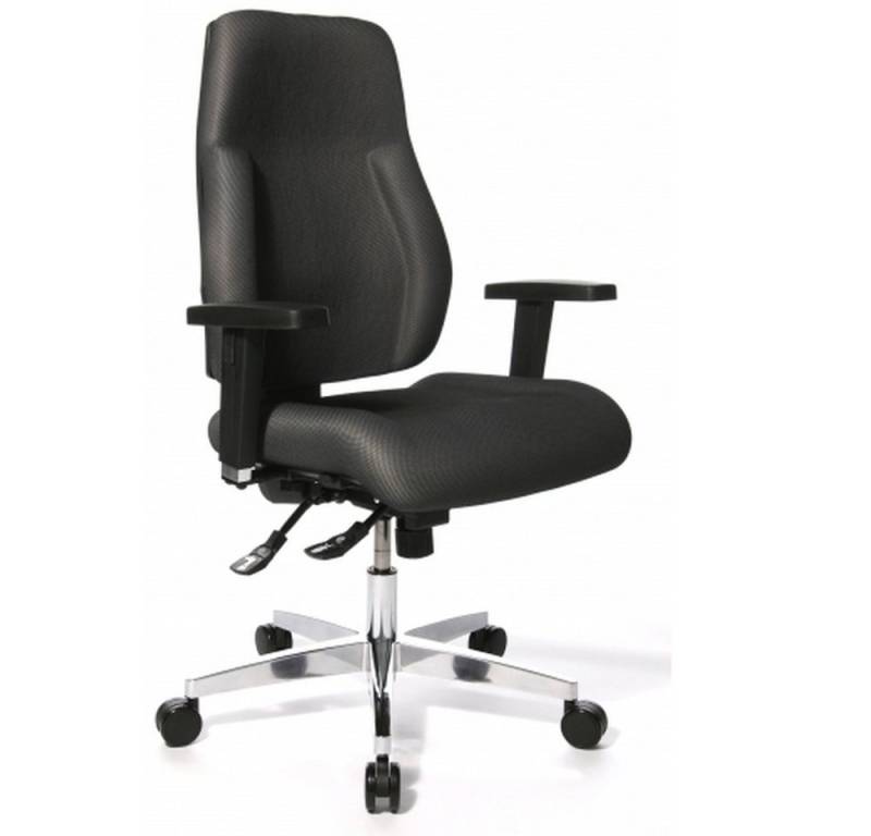 TOPSTAR Drehstuhl Profi Bürostuhl P91 AL.G3 Stoff (1 St), Ergonomischer Chefsessel, Schreibtischstuhl höhenverstellbar von TOPSTAR