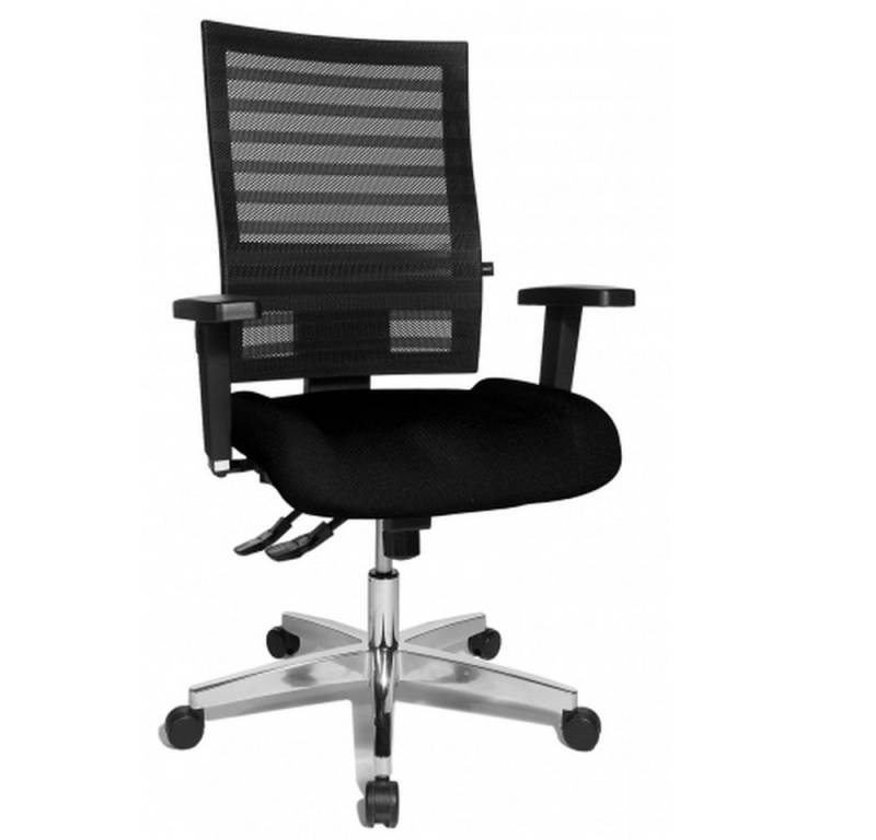 TOPSTAR Drehstuhl Profi Bürostuhl P91 AL.G3 Stoff (1 St), Ergonomischer Chefsessel, Schreibtischstuhl höhenverstellbar von TOPSTAR