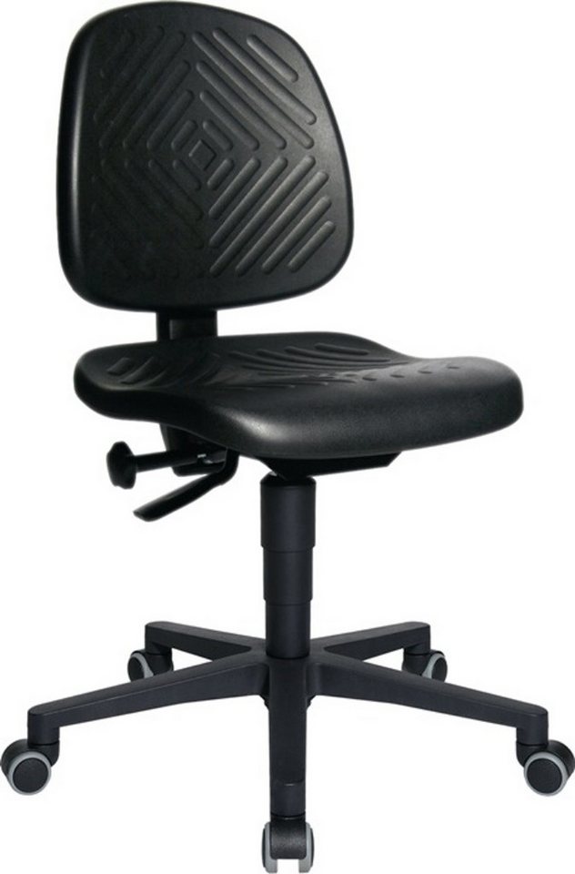 TOPSTAR Drehstuhl TOPSTAR 72240PU0H Arbeitsdrehstuhl TEC 40 Rollen Polyurethanschaum sch von TOPSTAR