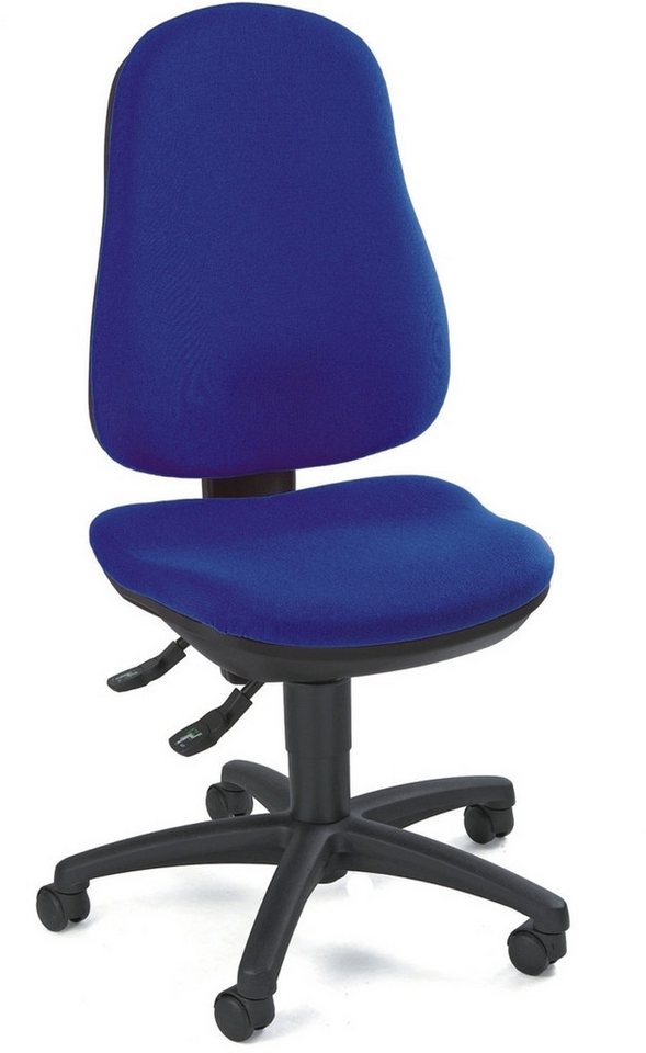 TOPSTAR Drehstuhl Bürodrehstuhl Point 70 blau. von TOPSTAR