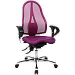 TOPSTAR Ergonomischer Bürostuhl Sitness® 15 Netzstoff, Stoff Lila von TOPSTAR